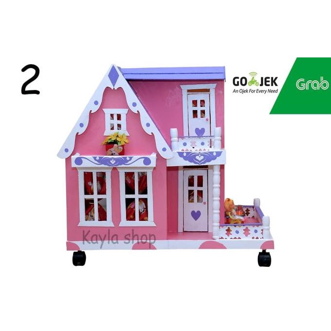 Rumah Boneka Barbie Ukuran Besar