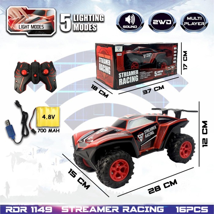 RC Rock Crawler Offroad Mainan Mobil Remote Control RDR1149