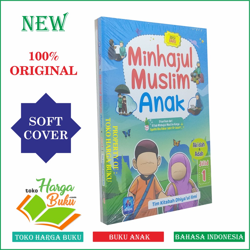 Foto Minhajul Muslim Anak KOMPLIT 1SET ISI 2 BUKU EDISI BARU - Pustaka Arafah