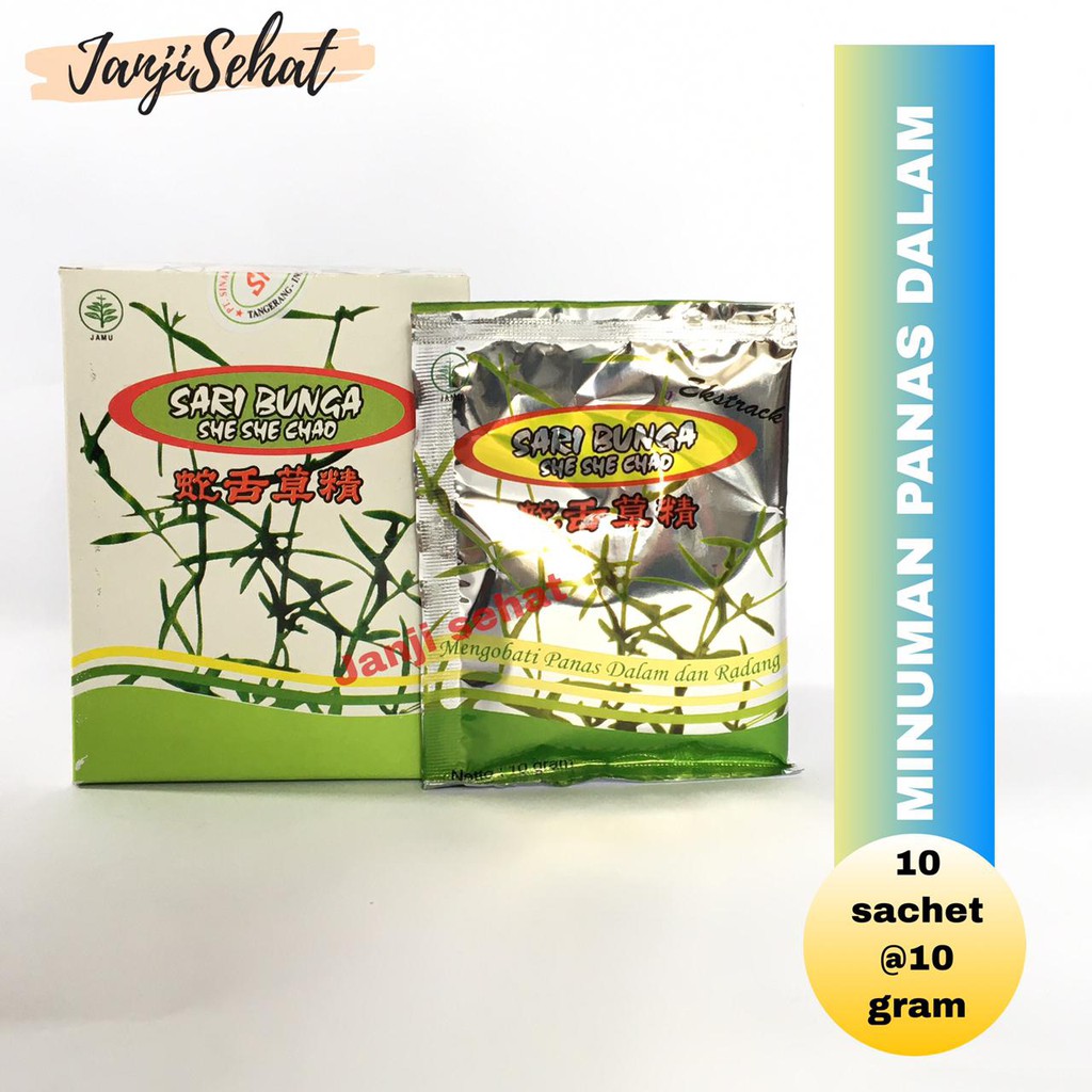 

SARI BUNGA SHE SHE CHAO isi 10sachet