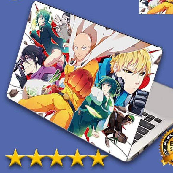 Garskin Laptop One Punch Man 7 Skin Laptop Stiker Laptop