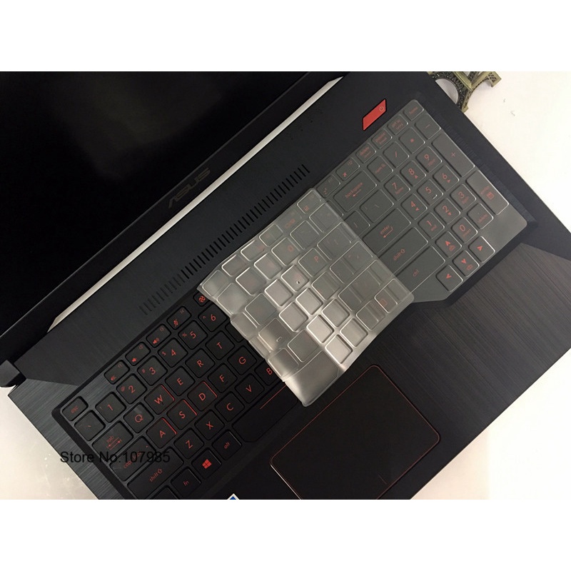 Skin Cover Keyboard Bahan TPU Transparan 17.3 &quot;Untuk ASUS TUF Gaming fx705 fx705d FX705DU FX705DD FX705DT Fx705Gxdge Fx5Dt