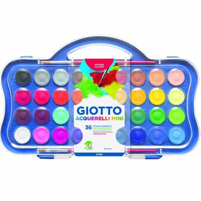 

BISA COD Giotto Watercolor Mini 36 Warna Cat Air Mini 36 Original Non Toxic/CAT AKRILIK SET/CAT AKRILIK SET 24 WARNA/CAT AKRILIK PASTEL/CAT AIR/CAT AIR LUKIS SET/CAT AIR GIOTTO/KUAS LUKIS 1 SET/KUAS LUKIS KECIL/KUAS LUKIS LENGKAP/KANVAS LUKIS/KANVAS LUKIS