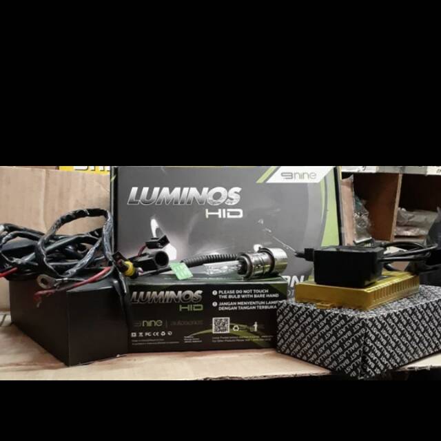 Bohlam Lampu Depan Luminos HID H6 8000k