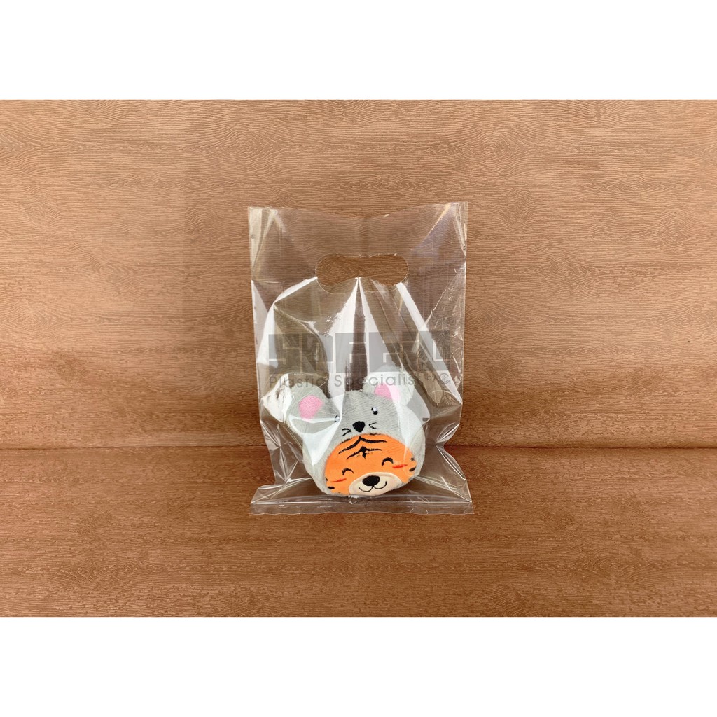 50 Kantong Plastik Bening PP Tebal 15x22 / PP Plong Bening /  Plastik Souvenir /  Plastik Aksesoris