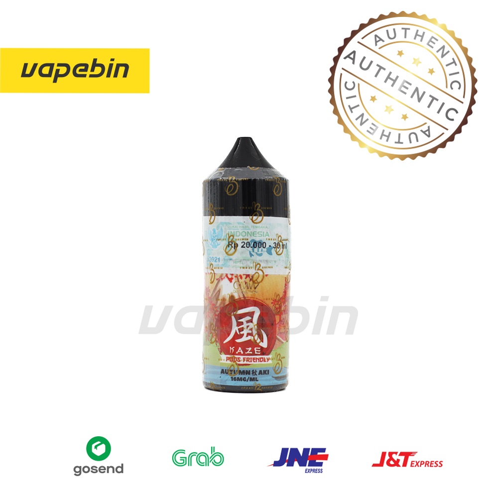 LIQUID KAZE AUTUMN AKI PODS FRIENDLY - KAZE AUTUMN PODS 30ML - 16MG