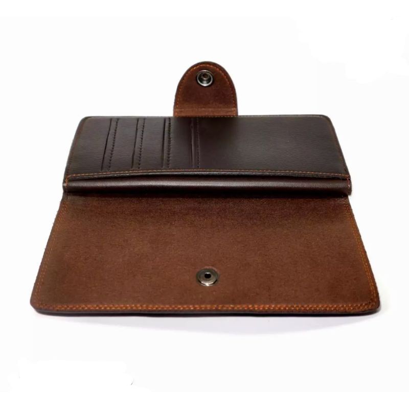 Dompet Kulit PREMIUM Dompet Pria/Wanita Dompet Model Panjang LV-206