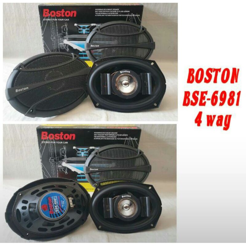 Speaker mobil oval BOSTON BSE-6981 sepasang