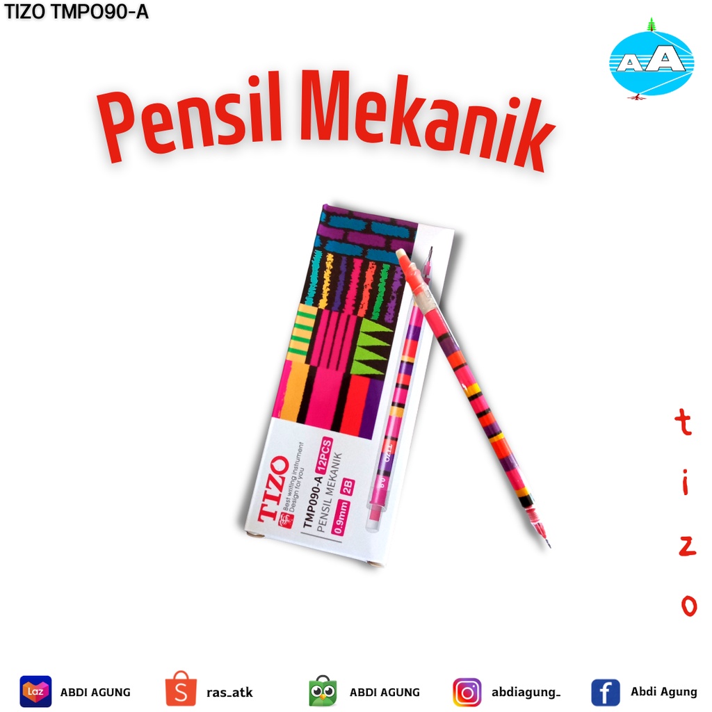 

Pensil Mekanik Tizo TM-PO90-A/Lusin
