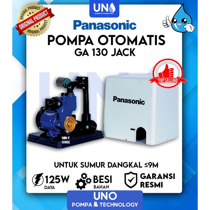 Pompa air Panasonic Auto GA 130 JACK