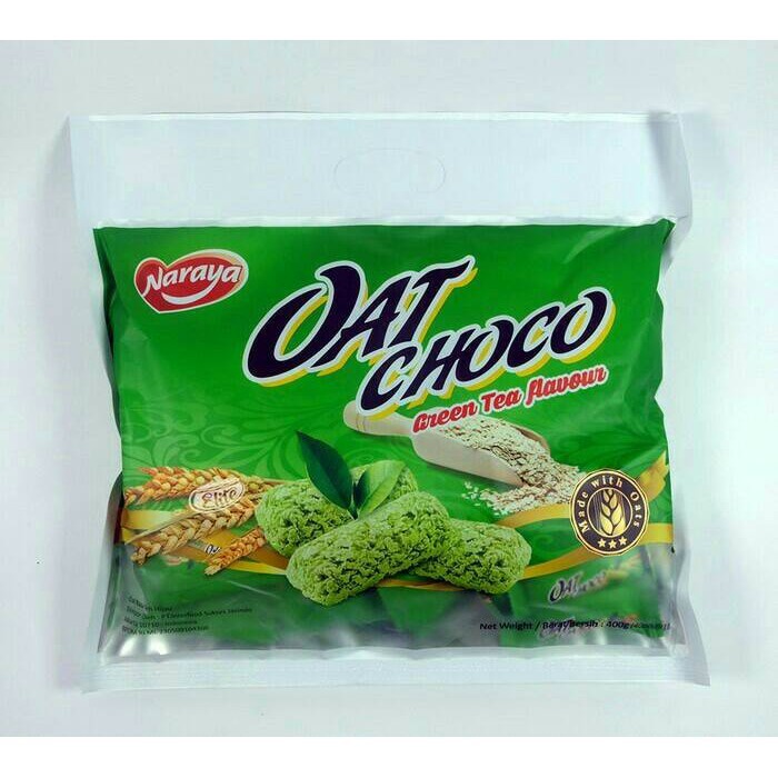 

NARAYA OAT CHOCO VARIAN GREENTEA