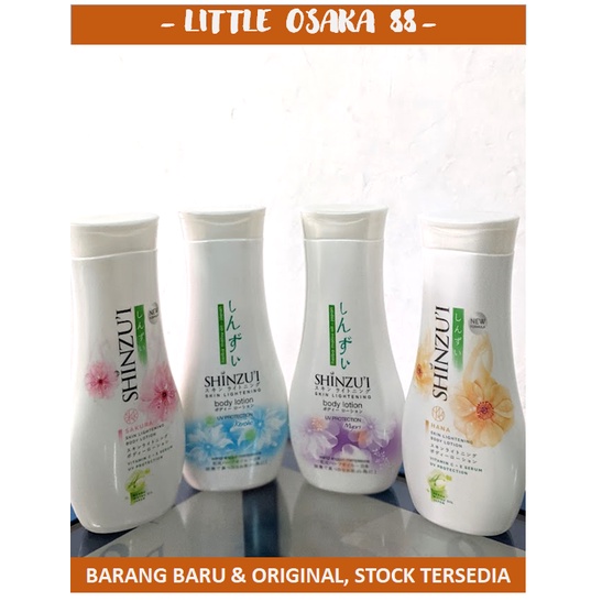 Shinzui Skin Lightening Body Lotion Krim Badan 210 ml