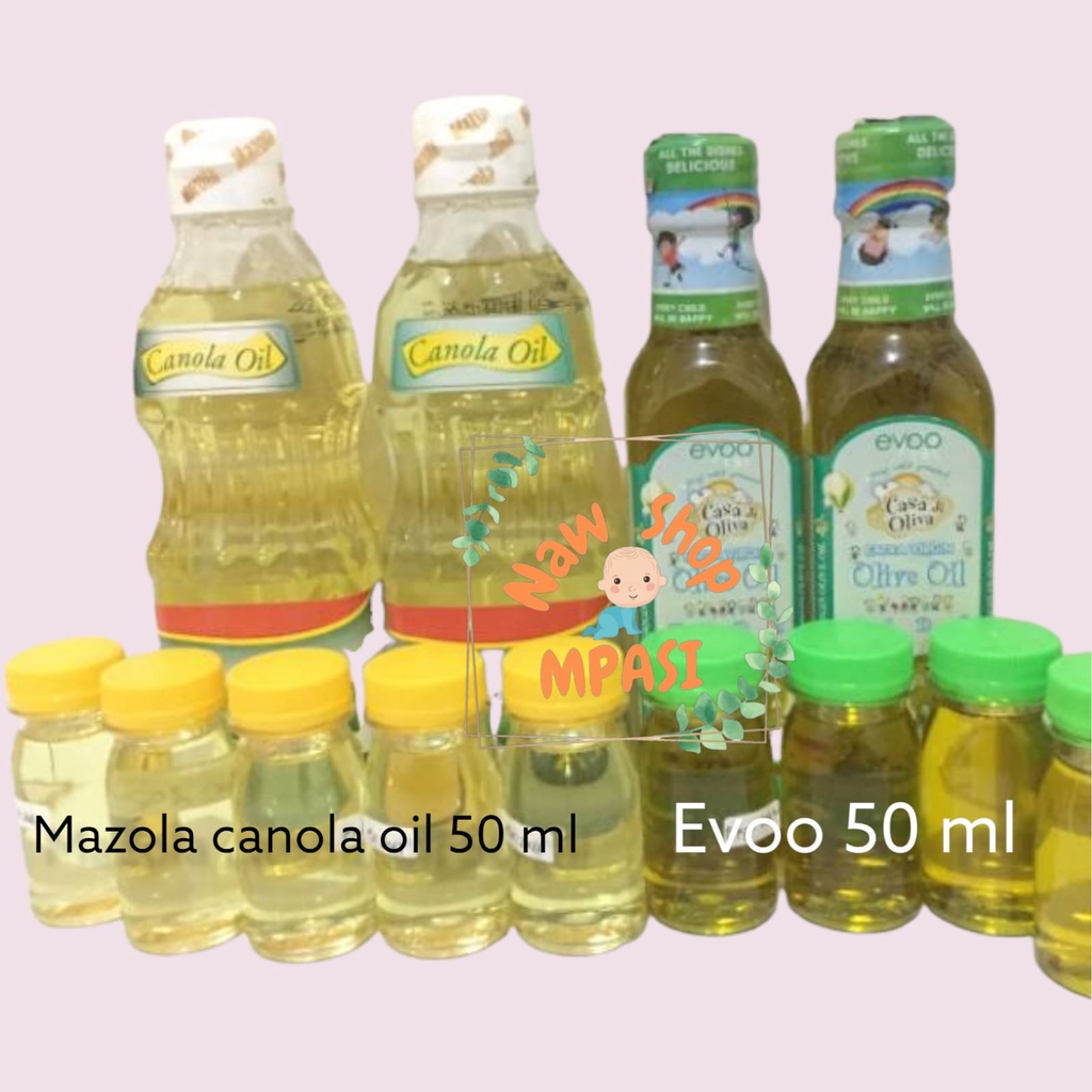 

Casa Di Oliva Extra Virgin Olive Oil 50ml / mazola canola oil 50ml