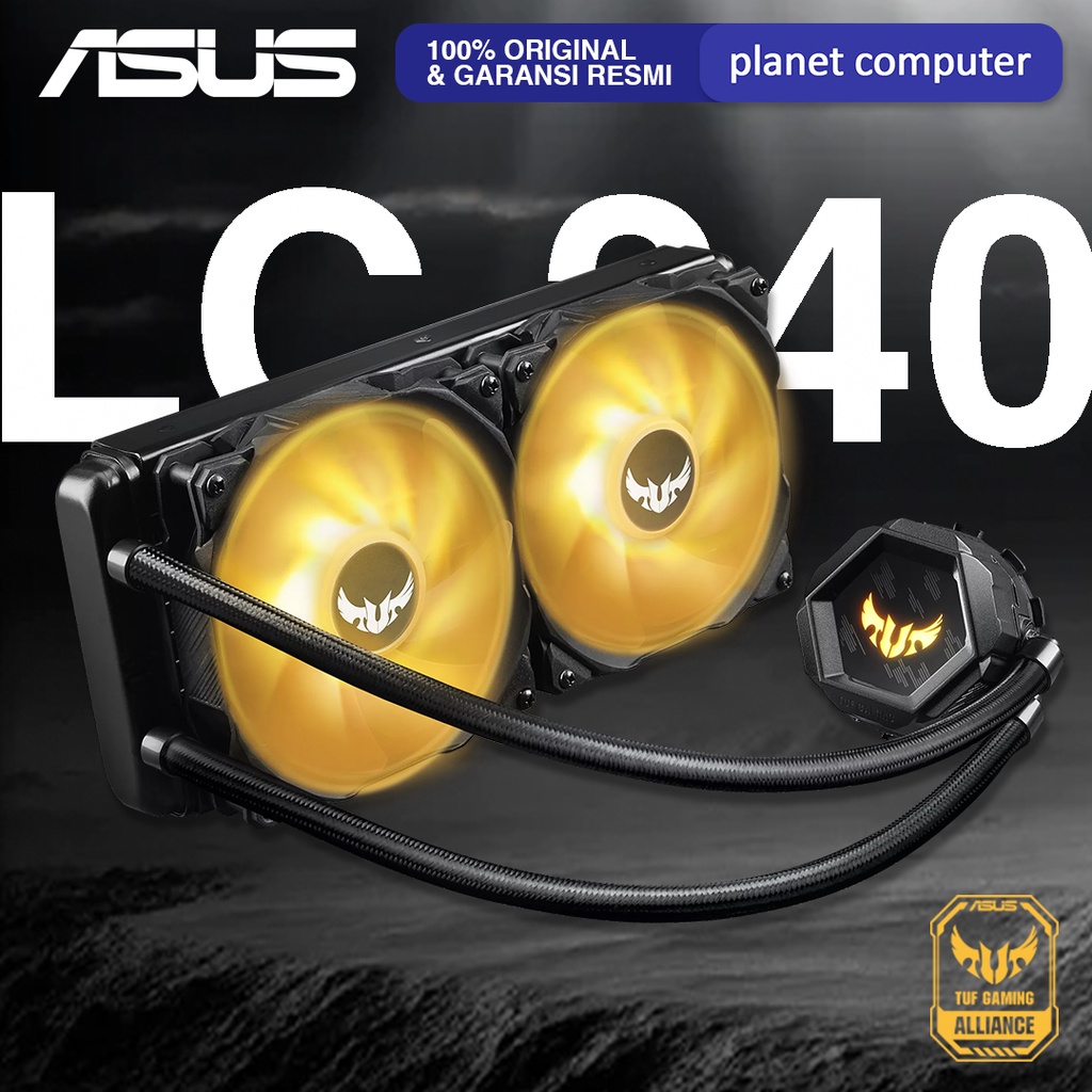 ASUS TUF Gaming LC 240 ARGB | AIO Liquid CPU Cooler with Aura Sync