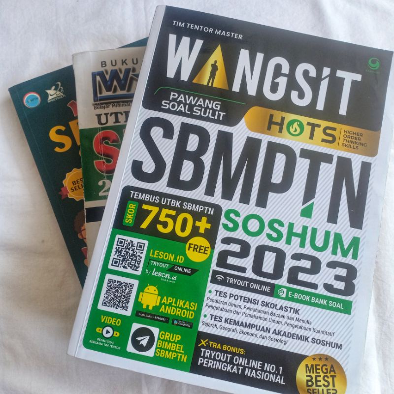 [PRELOVED] BUKU TPS SBMPTN SOSHUM WANGSIT 2023