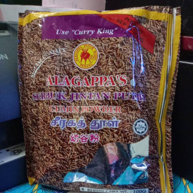 

Alagappa's cumin powder 100g