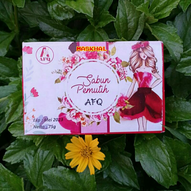 SABUN AFQ / SABUN PEMUTIH / PENGHILANG BAU BADAN