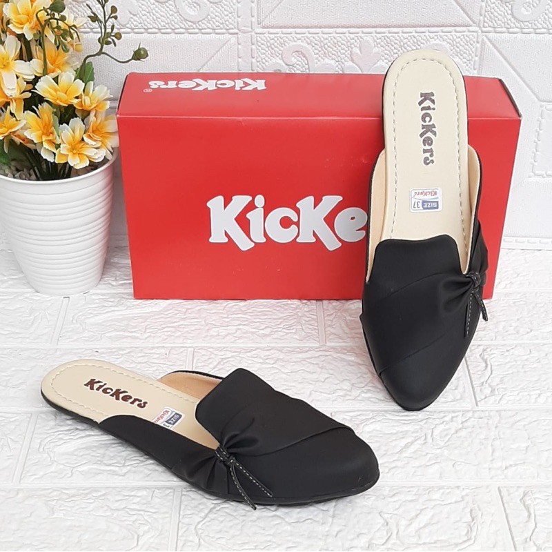 SANDAL WANITA KICKERS MODEL SLOP MIRA MURAH BERKUALITAS