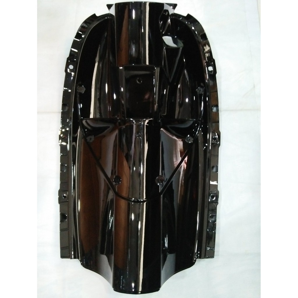 Legshield Kontak Tengah Scoopy Karbu Hitam