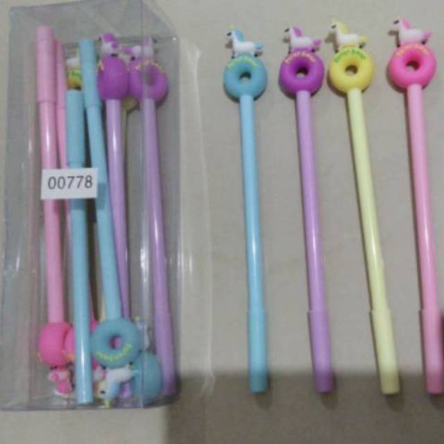 

12pcs Pulpen Unicorn / Pulpen Unicorn Polar