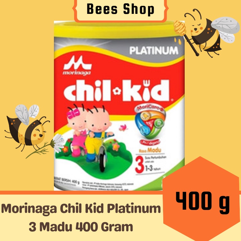 

MORINAGA CHIL KID PLATINUM 3 MADU 400 Gram