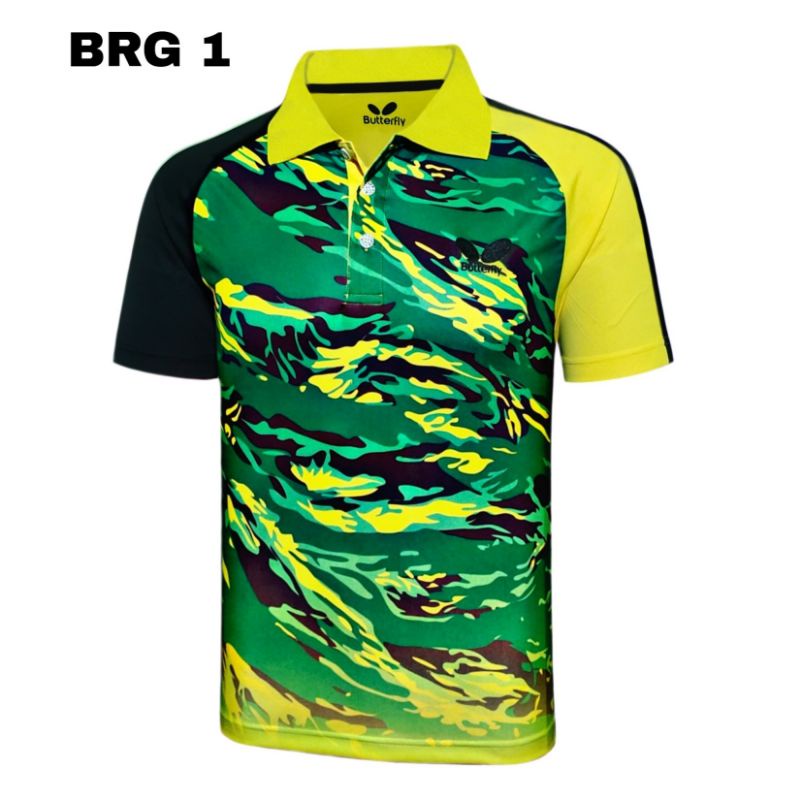 JERSEY BAJU KAOS OLAHRAGA TENIS MEJA PINGPONG BUTTERFLY IMPOR BRG 1
