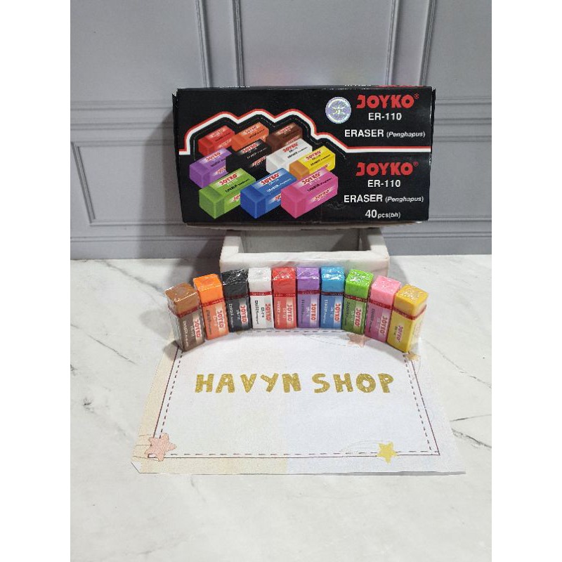 (10pcs) penghapus joyko kecil/hapusan joyko/stip joyko kecil-3