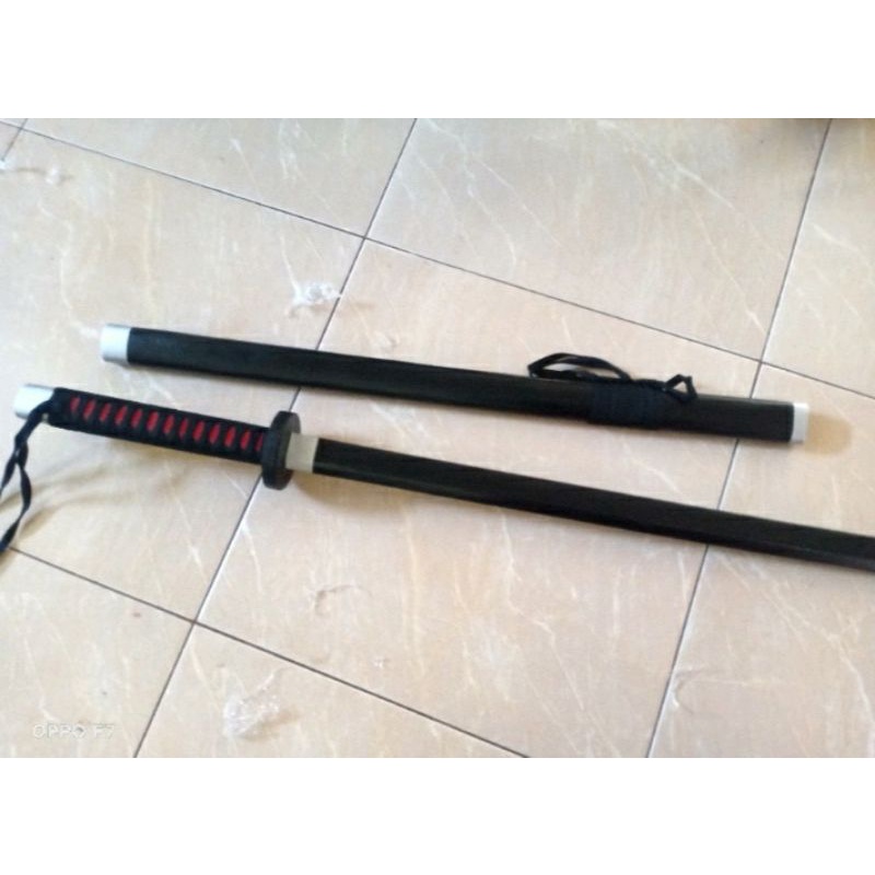 pedang katana mainan kayu