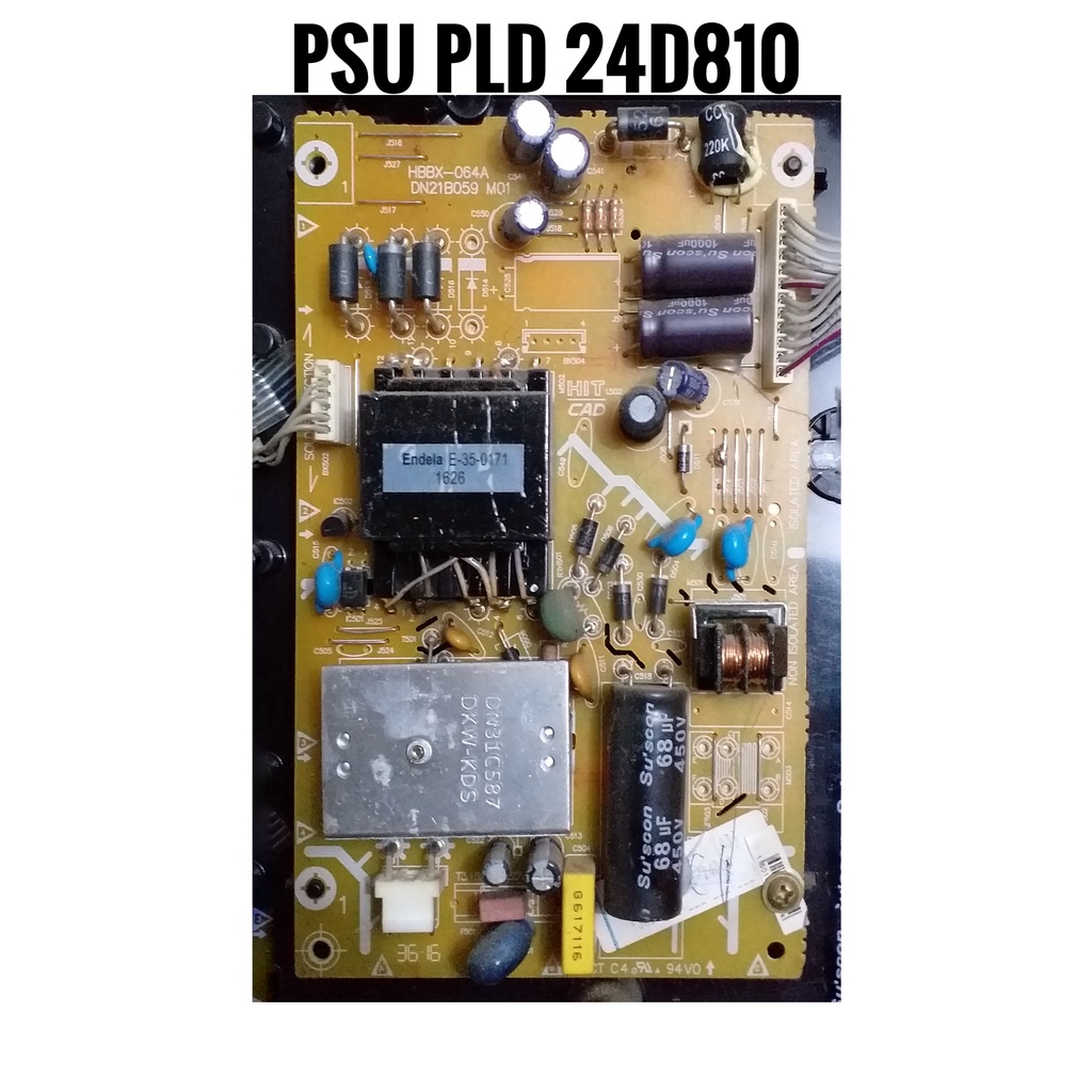 PSU Power Supply PLD 24D820 24D810 Regulator PSU TV LED Polytron