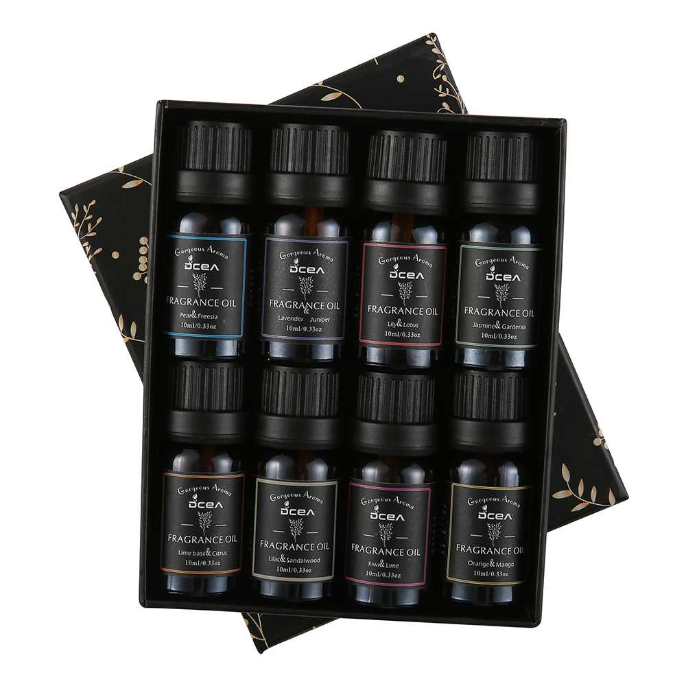 [ORIGINAL] DCEA Minyak Aromaterapi Aromatherapy 8in1 Esensial Essential Oil Relaxing Spa Untuk Humidifier Segar 10ml