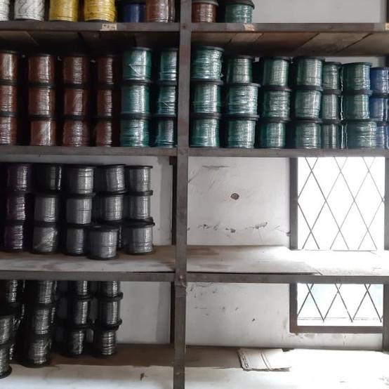 Kabel Bintik 0.5 mm 20 Meter Kabel Tembaga Kabel Roll Kabel Mobil - Putih