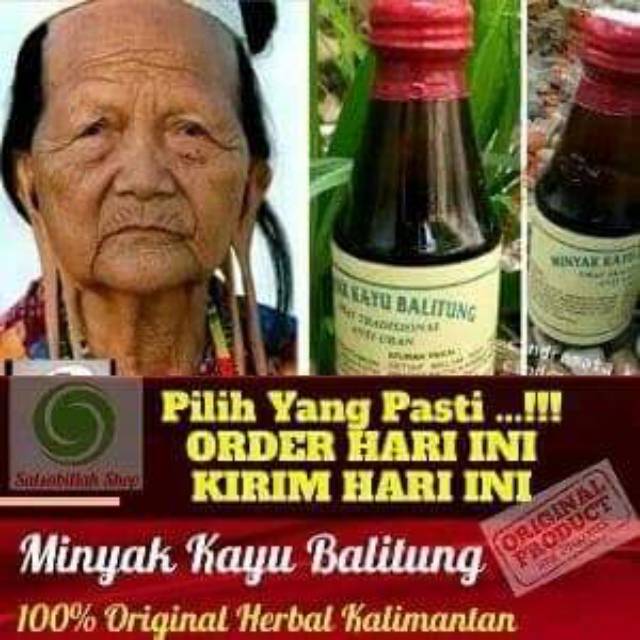 Minyak Kayu Balitung asli kalimantan