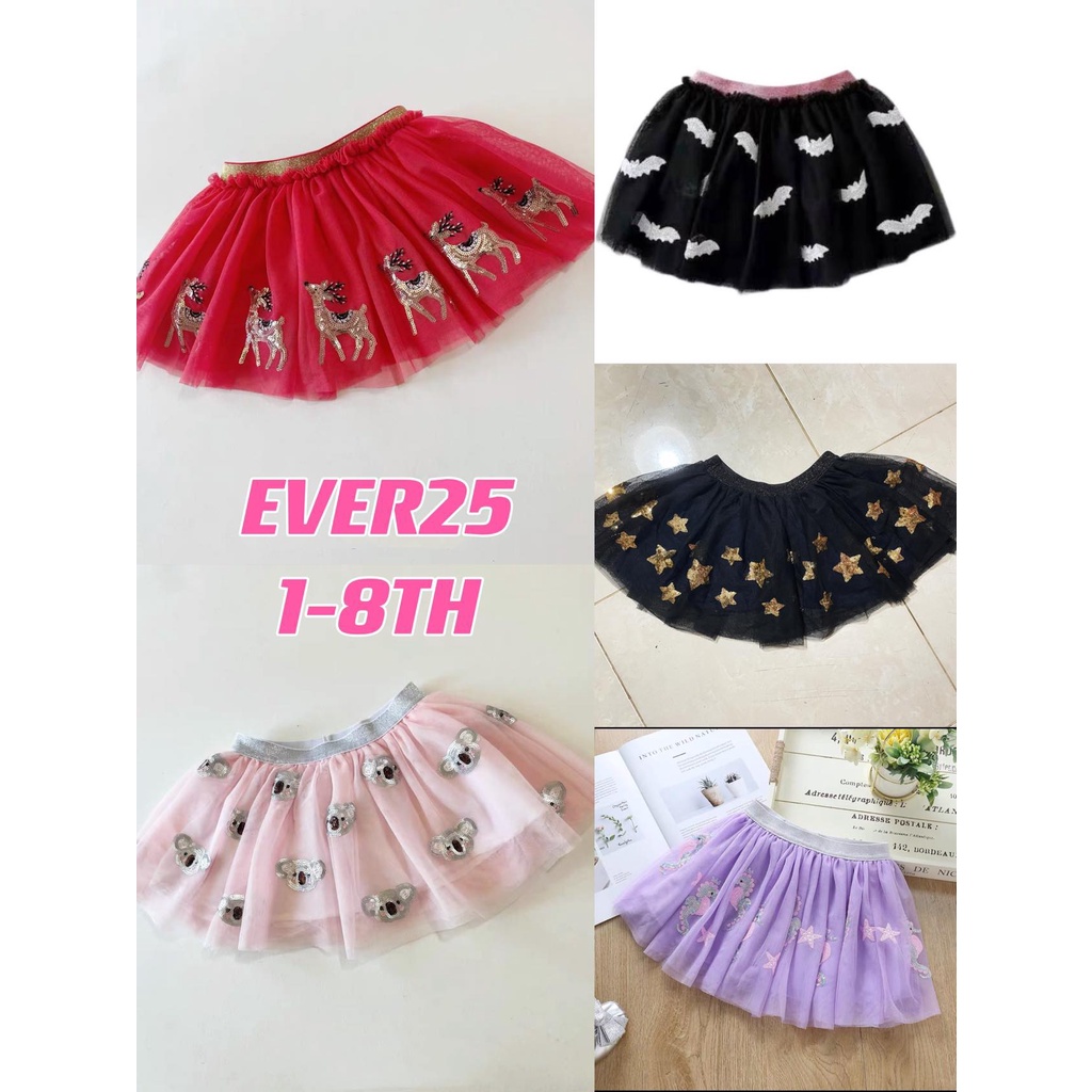 ROK TUTU anak rok 3 layar rok tile tumpuk rok merak hitam pink lucu