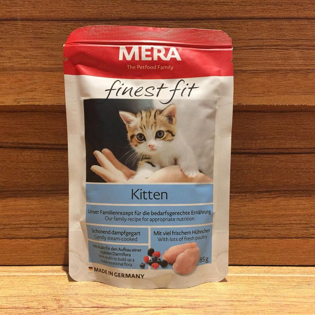

MERADOG Makanan Basah Kucing Finest Fit Wet Food Kitten 85g