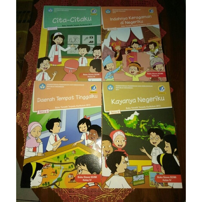 

❤BISA COD❤ PAKET BUKU TEMATIK KELAS 4 SD TEMA 6 SAMPAI TEMA 9 REVISI 2017