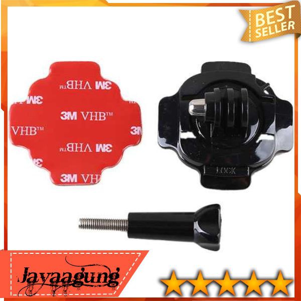 Bracket Mount 360 Rotation for GoPro Xiaomi Yi Bracket Kamera Holder Kamera Perlengkapan Kamera