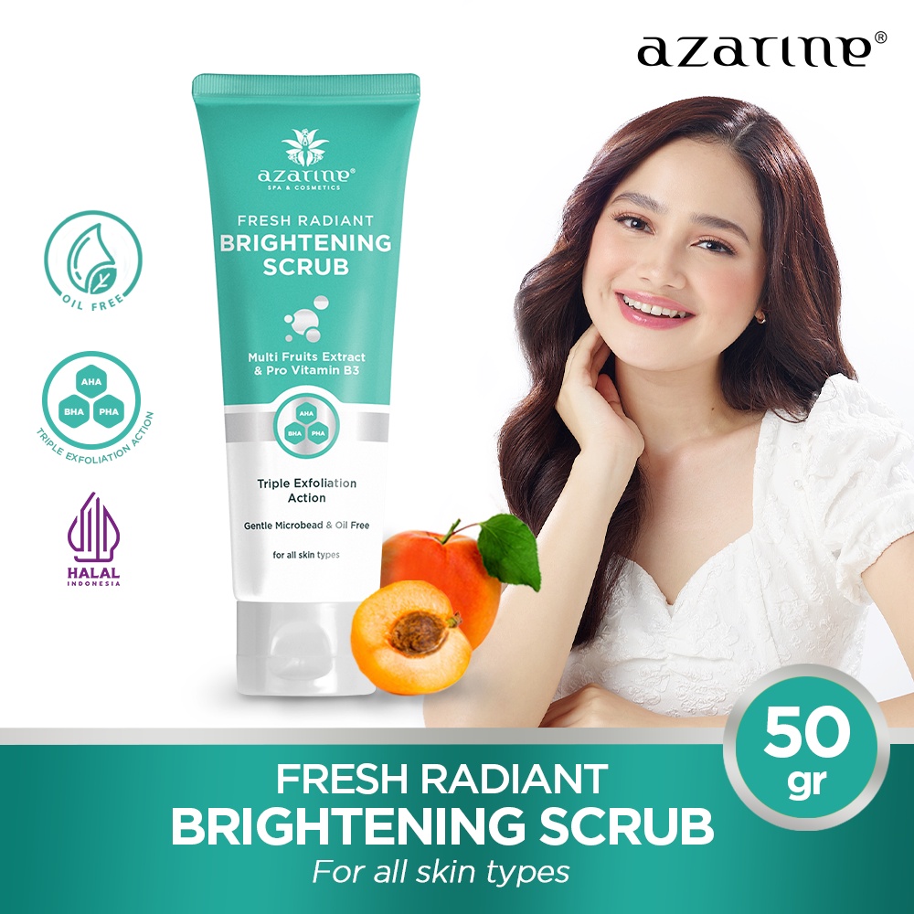 RADYSA -  Azarine Fresh Radiant Brightening Scrub 50g