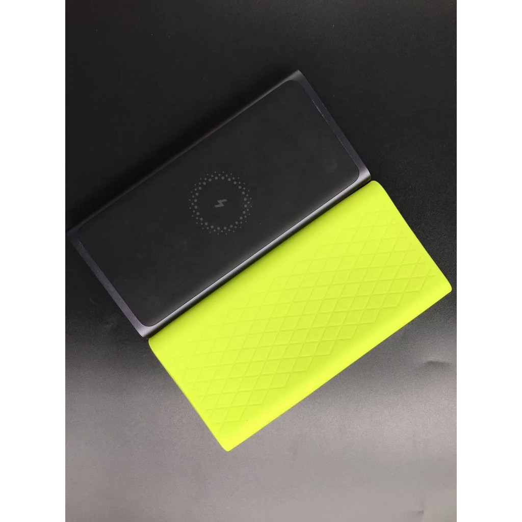 power bank xiaomi Silikon / Silicon / Silicone Casing Silicone mi 10000-mah wireless