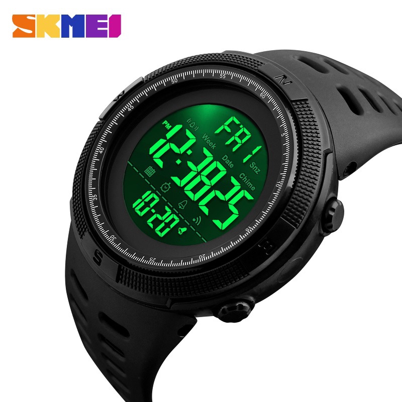 SKMEI 1251 Jam Tangan Pria Digital Dual Time Anti Air WATCHKITE SBY