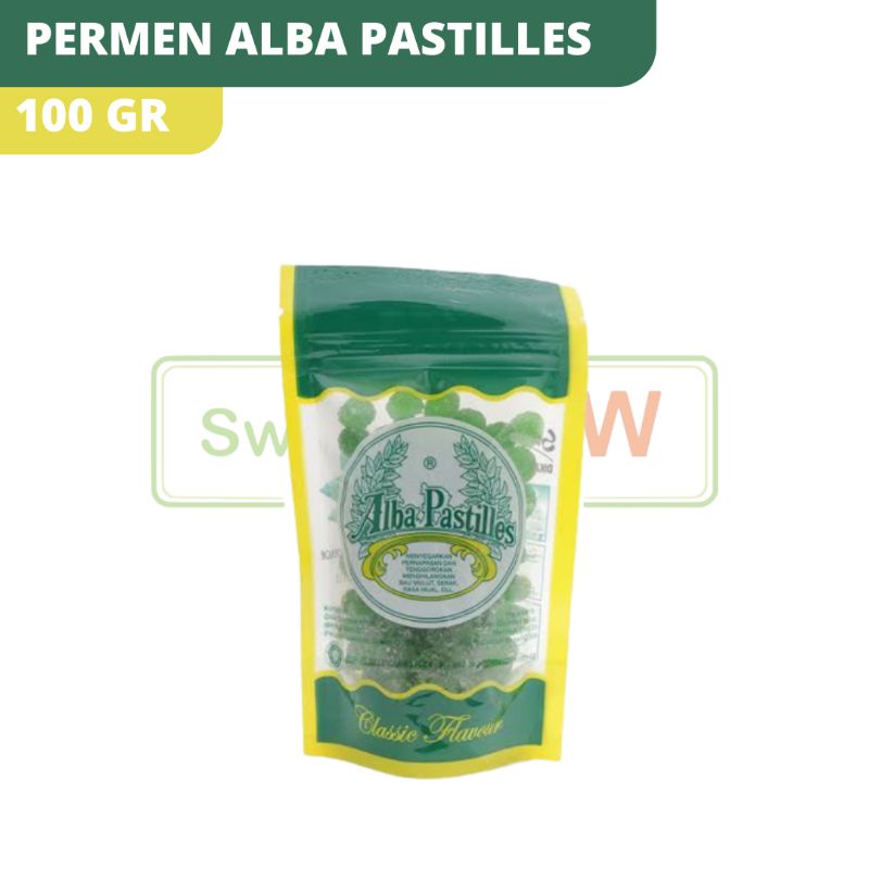 

PERMEN ALBA PASTILLES 100 GR