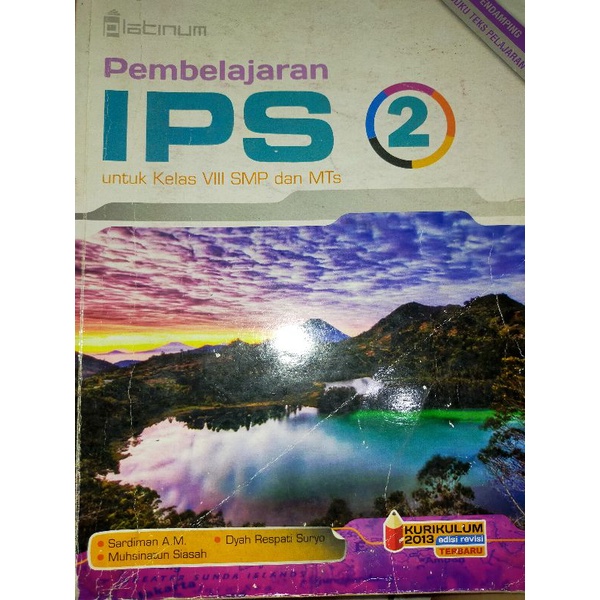 Buku IPS 2 Kelas VIII SMP/ MtsPenerbit Tiga Serangkai Latinum
Kelas 8 VIII SMP/ MTS
Kurikulum 2013 R