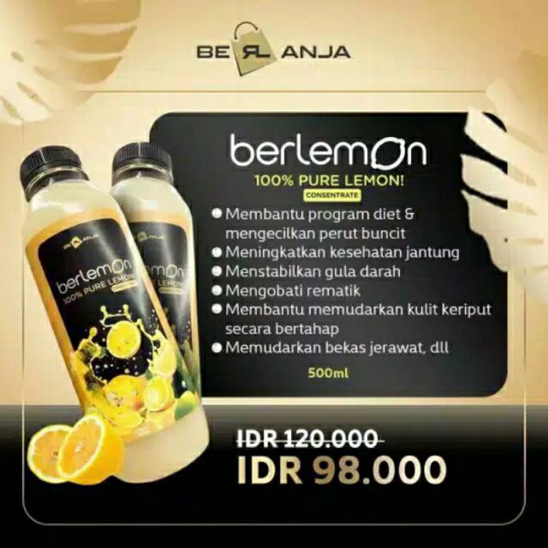 

Berlemon / Sari lemon diet detox Original 500ml