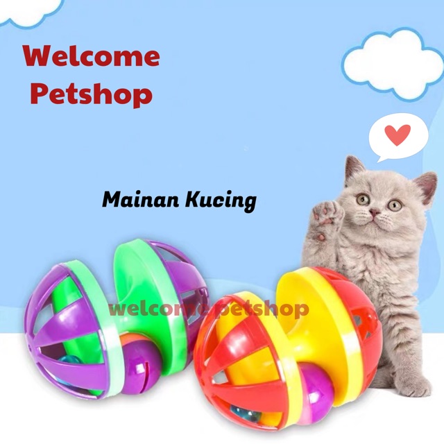 Mainan Bola Sirkus / Mainan Kucing / Cat Toy