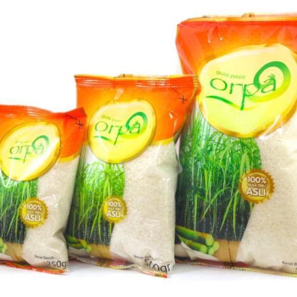 

gula pasir kemasan 250 gram merk orpa