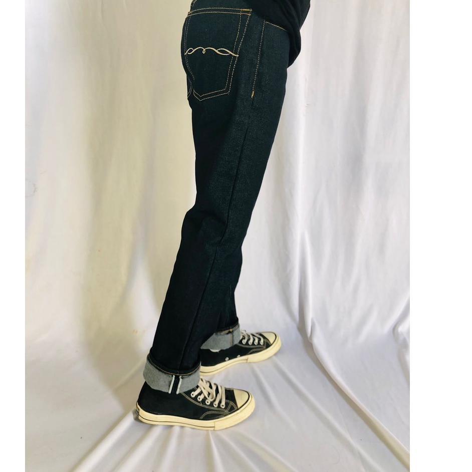 Wow Murah Meriah.. Bifmore denim jeans selvedge raw denim accent 14oz (BONUS TAS DAN KAOS)
