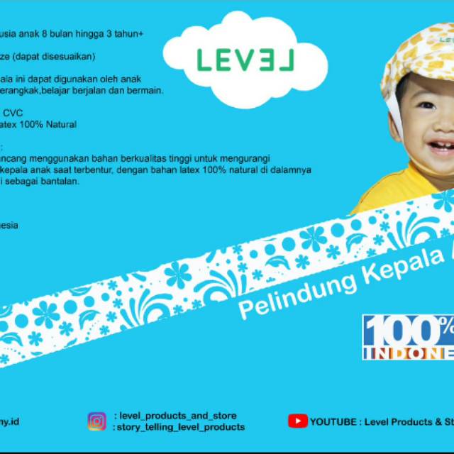 Head Protector Baby Pelindung Kepala Anak Y1