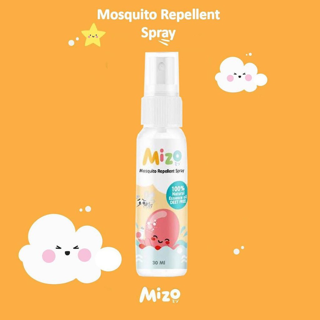 [SPRAY] Mizo Mosquito Repellent Spray 30 ml - Spray Anti Nyamuk 30ml