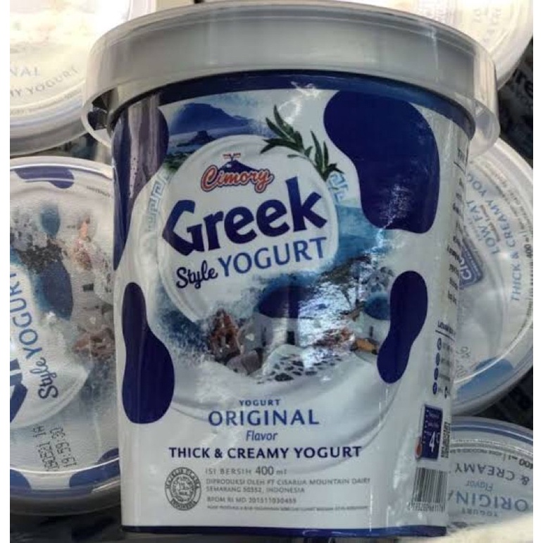 

CIMORY YOGHURT GREEK ORIGINAL, LOW FAT CUP 400ml