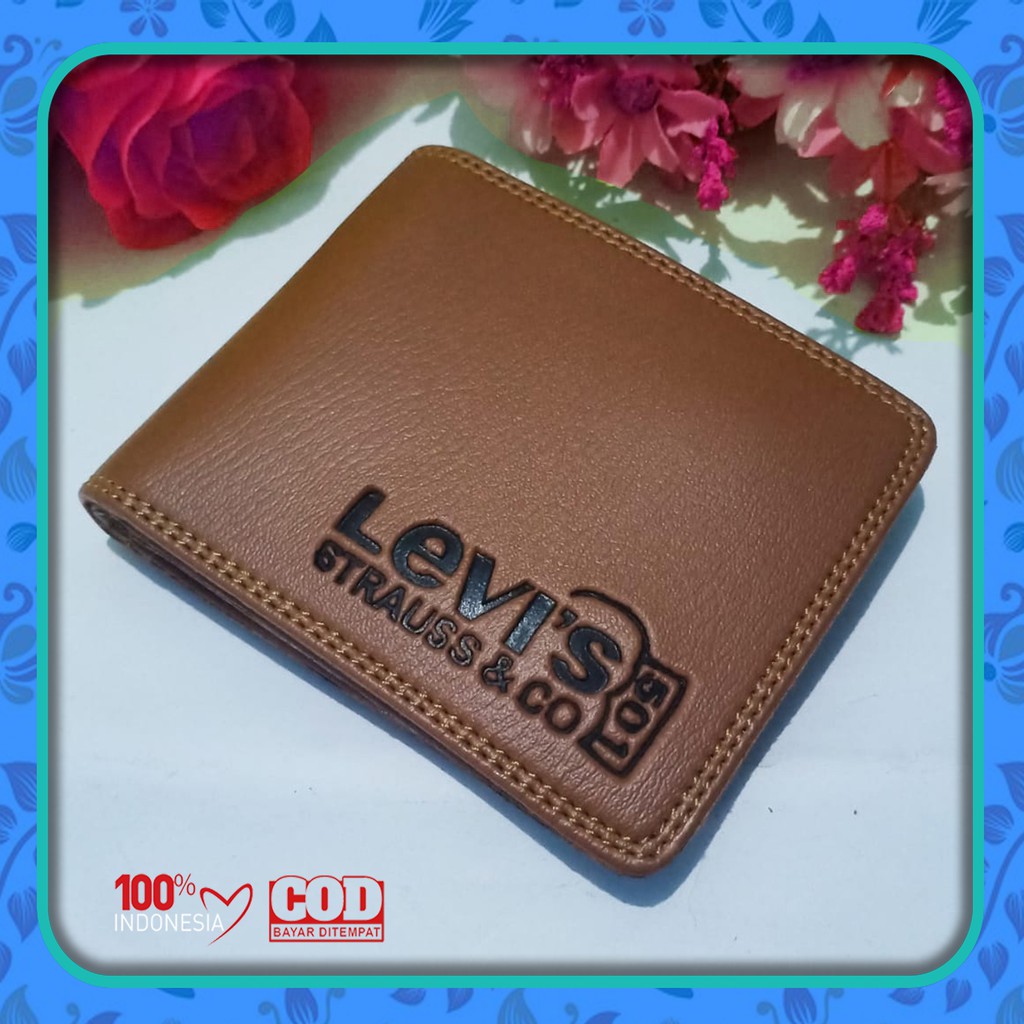 dompet  grosir terbaru update levis - DOMPET PRIA - DOMPET SEMI KULIT PENDEK - DOMPET LIPAT - DOMPET