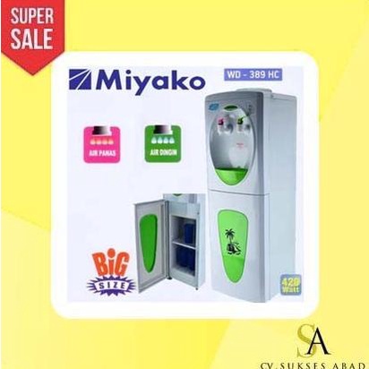 Miyako Standing Dispenser WD-389 HC Dispenser Galon Atas Panas Dingin